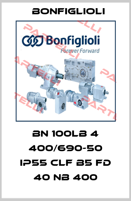 BN 100LB 4 400/690-50 IP55 CLF B5 FD 40 NB 400 Bonfiglioli