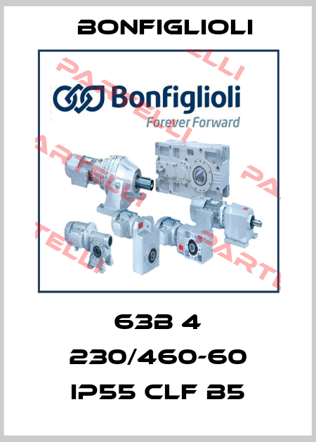 63B 4 230/460-60 IP55 CLF B5 Bonfiglioli