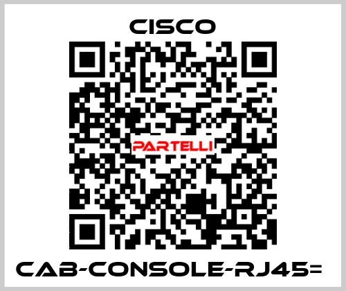 CAB-CONSOLE-RJ45=  Cisco