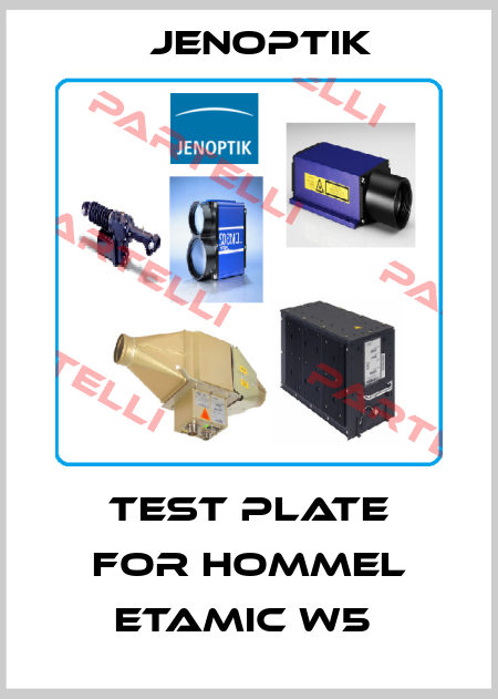 Test plate for Hommel Etamic W5  Jenoptik