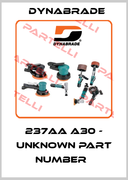 237AA A30 - unknown part number   Dynabrade