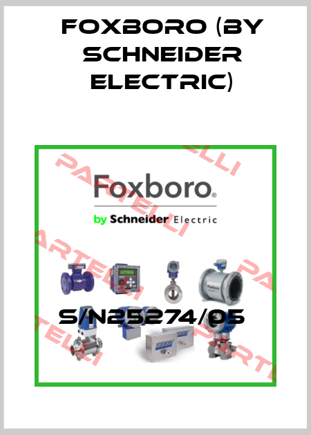 S/N25274/05  Foxboro (by Schneider Electric)