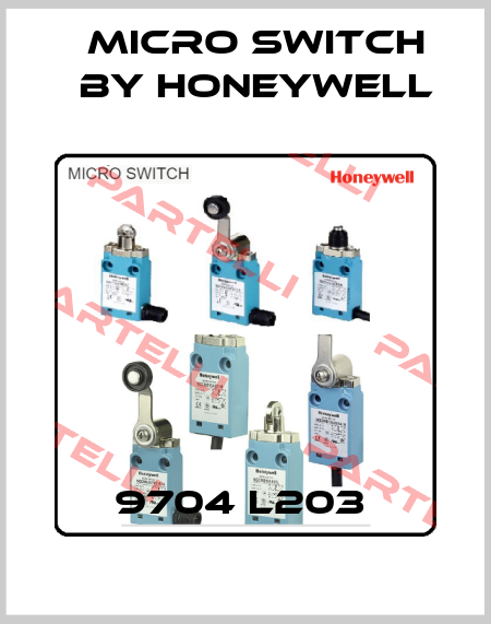 9704 L203  Micro Switch by Honeywell