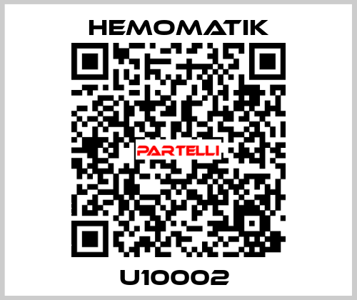 U10002  Hemomatik