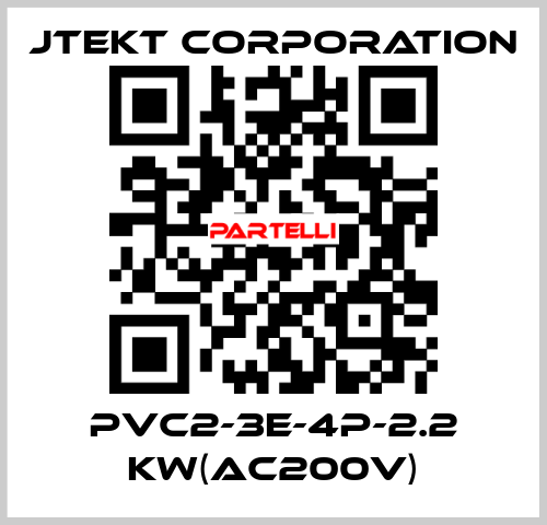 PVC2-3E-4P-2.2 KW(AC200V) JTEKT CORPORATION