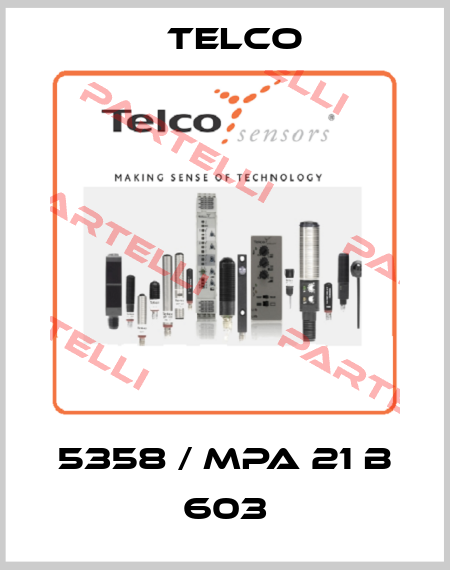 5358 / MPA 21 B 603 Telco