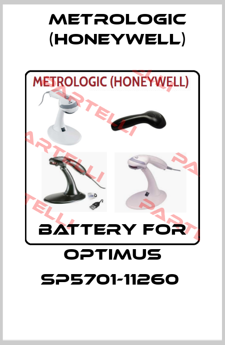 BATTERY FOR OPTIMUS SP5701-11260  Metrologic (Honeywell)