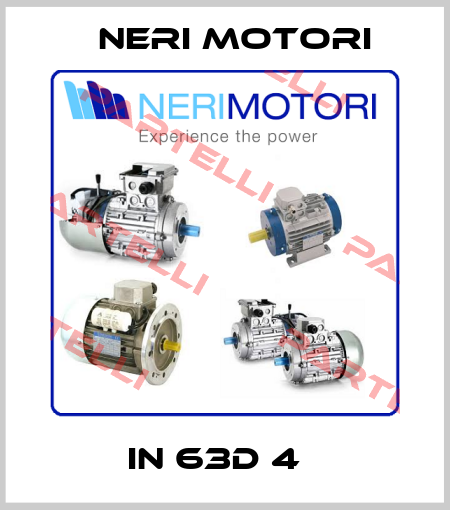 IN 63D 4   Neri Motori