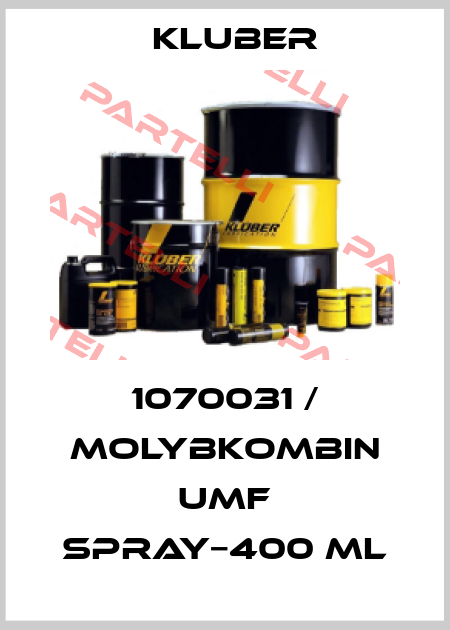 1070031 / MOLYBKOMBIN UMF SPRAY−400 ML Kluber