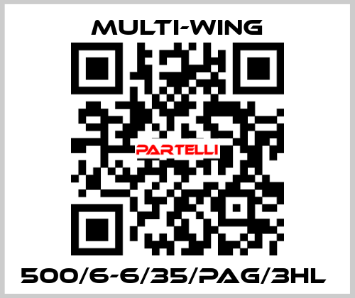 500/6-6/35/PAG/3HL  Multi wing
