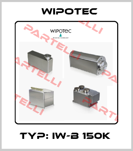 Typ: IW-B 150k  Wipotec