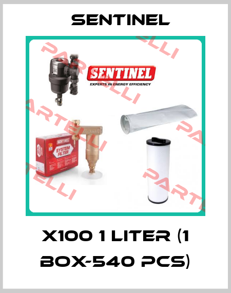 X100 1 Liter (1 box-540 pcs) Sentinel