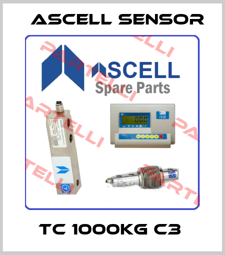  TC 1000kg C3  Ascell Sensor