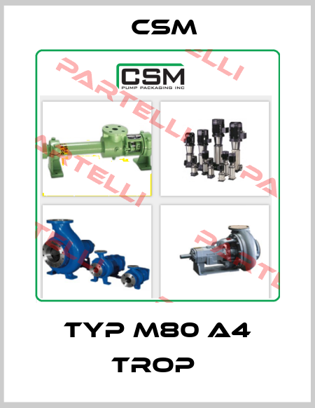 Typ M80 A4 Trop  Csm