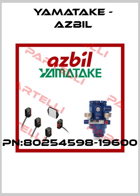PN:80254598-19600  Yamatake - Azbil