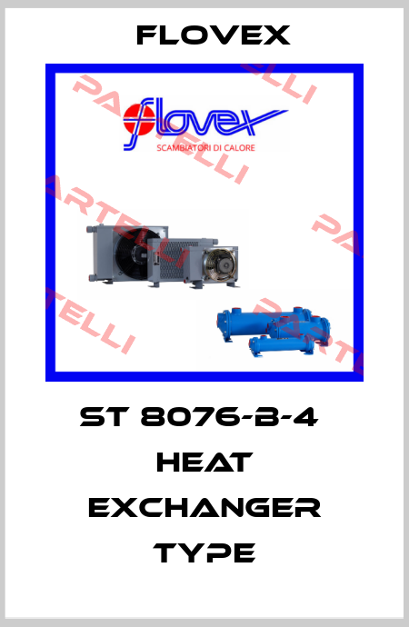 ST 8076-B-4  Heat exchanger type Flovex
