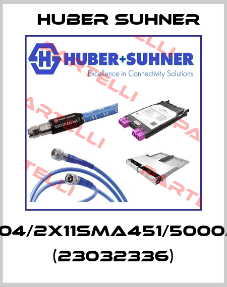 SF104/2X11SMA451/5000MM (23032336) Huber Suhner