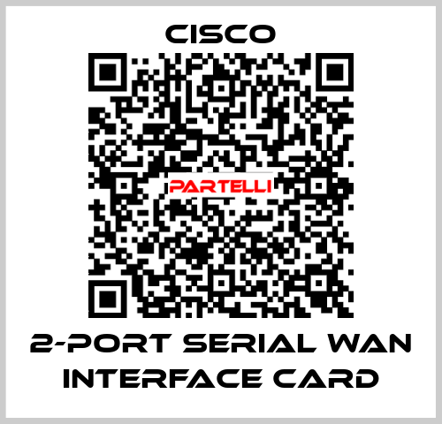 2-Port Serial WAN Interface Card Cisco