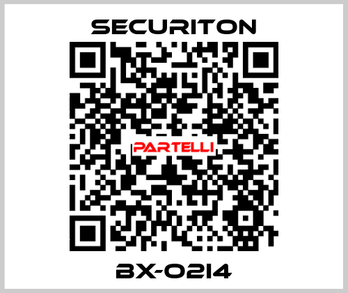 BX-O2I4 Securiton