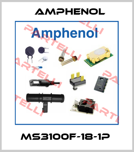 MS3100F-18-1P  Amphenol