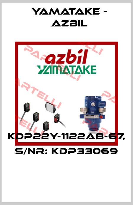 KDP22Y-1122A8-67, S/Nr: KDP33069  Yamatake - Azbil