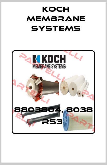 8803804, 8038 RS3  Koch Membrane Systems