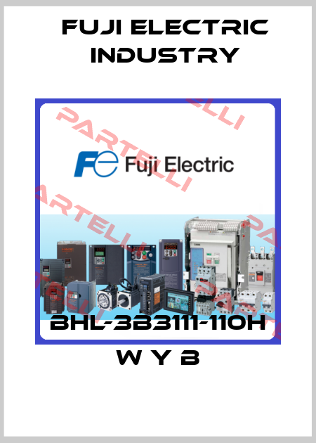 BHL-3B3111-110H W Y B Fuji Electric Industry