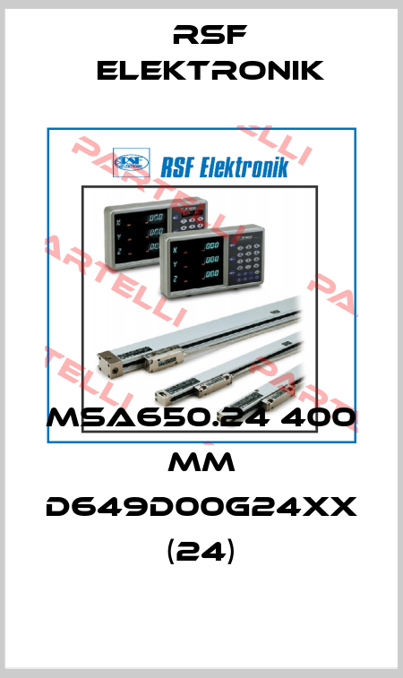 MSA650.24 400 mm D649D00G24xx (24) Rsf Elektronik
