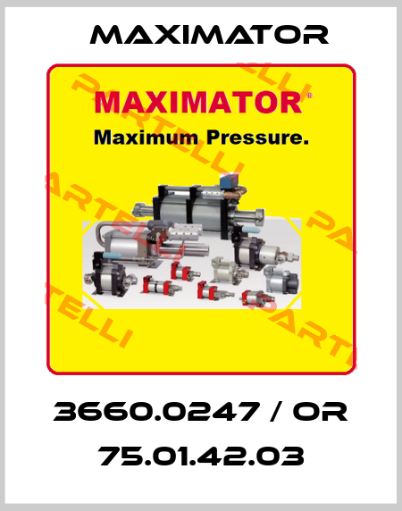 3660.0247 / OR 75.01.42.03 Maximator