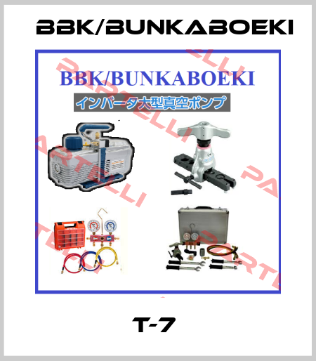 T-7  BBK/bunkaboeki