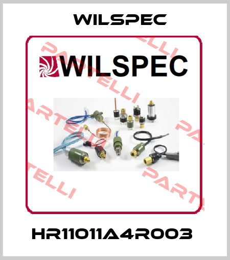 HR11011A4R003  Wilspec