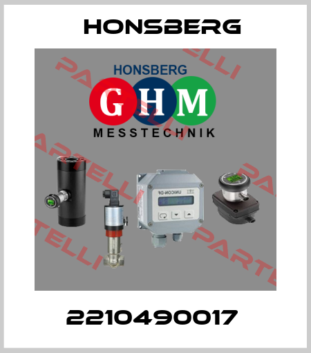 2210490017  Honsberg