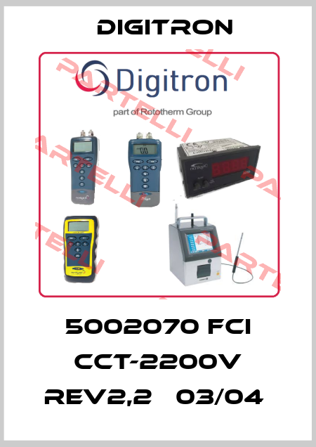 5002070 FCI CCT-2200V REV2,2   03/04  Digitron