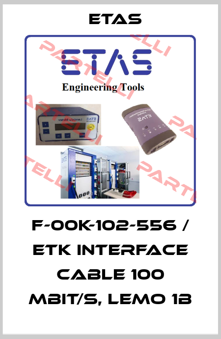 F-00K-102-556 / ETK Interface Cable 100 Mbit/s, Lemo 1B Etas