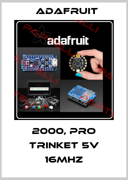 2000, Pro Trinket 5V 16MHz Adafruit