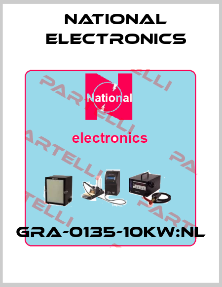GRA-0135-10KW:NL NATIONAL ELECTRONICS