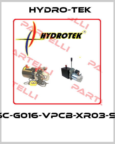 T21156-X05C-G016-VPCB-XR03-SC21TN-F06  Hydro-Tek