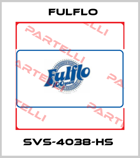 SVS-4038-HS  Fulflo