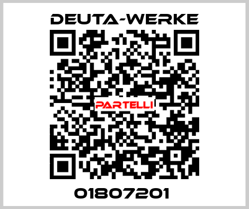 01807201  Deuta-Werke