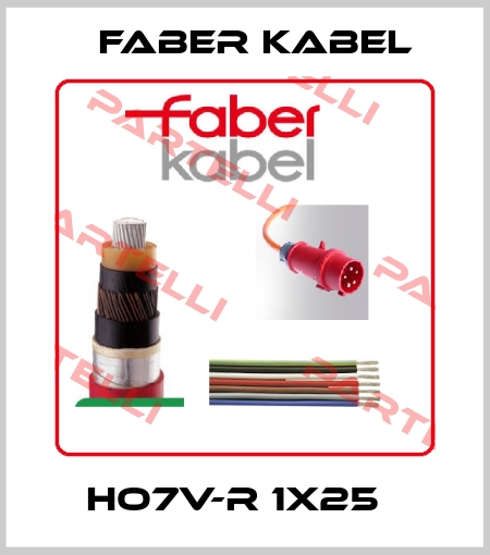 HO7V-R 1X25   Faber Kabel