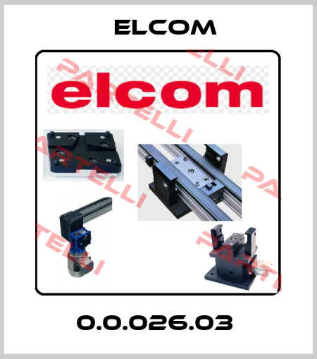 0.0.026.03  Elcom