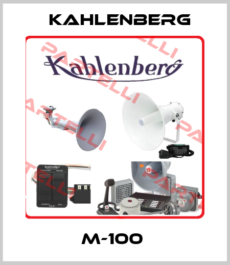 M-100  KAHLENBERG