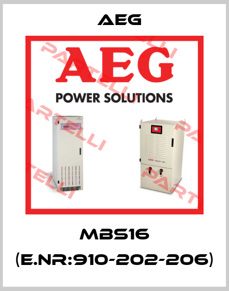 MBS16 (E.NR:910-202-206) AEG
