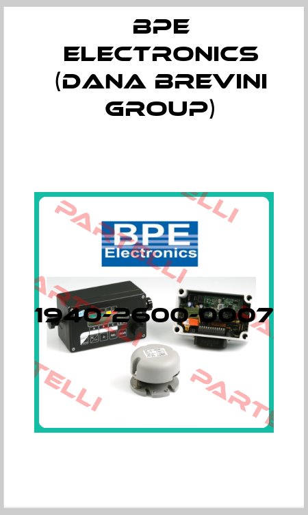1940-2600-0007  BPE Electronics (Dana Brevini Group)