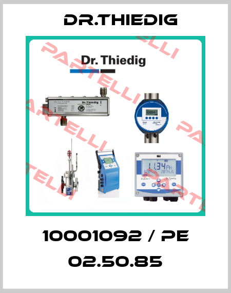 10001092 / PE 02.50.85 Dr.Thiedig