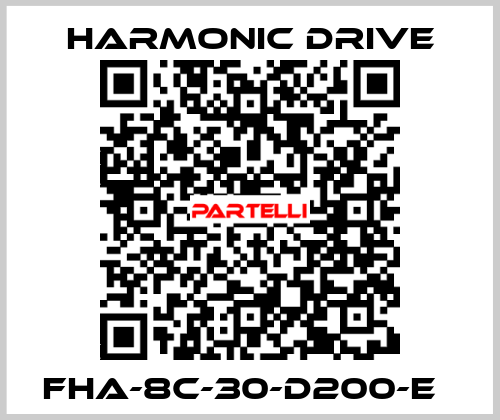 FHA-8C-30-D200-E   Harmonic Drive