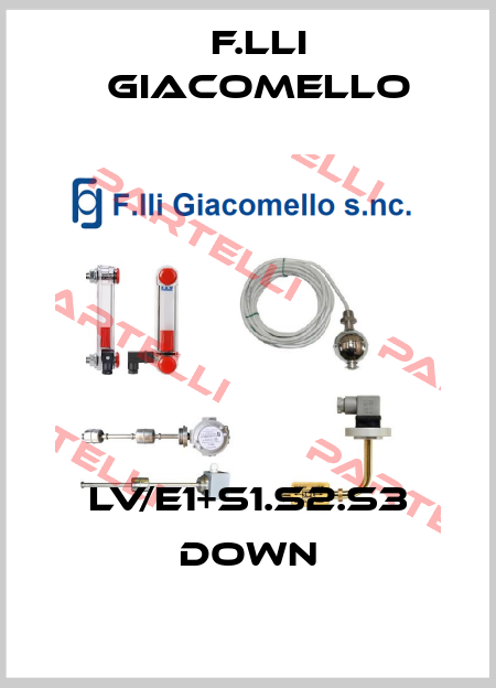 LV/E1+S1.S2.S3 Down F.lli Giacomello