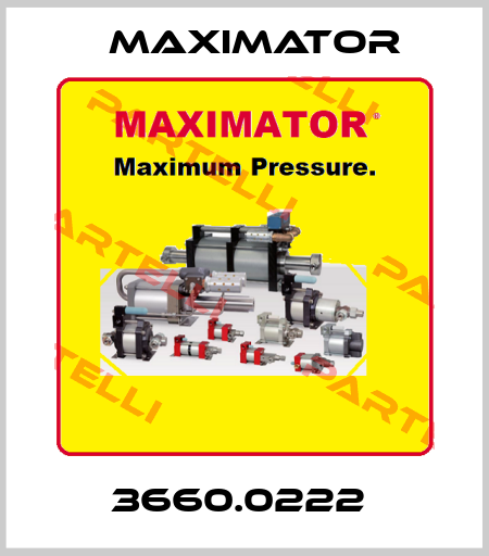 3660.0222  Maximator