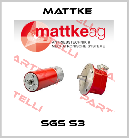 SGS S3  Mattke