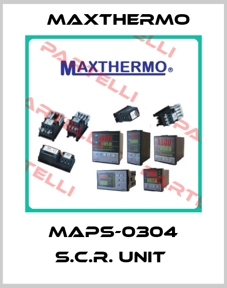 MAPS-0304 S.C.R. Unit  Maxthermo